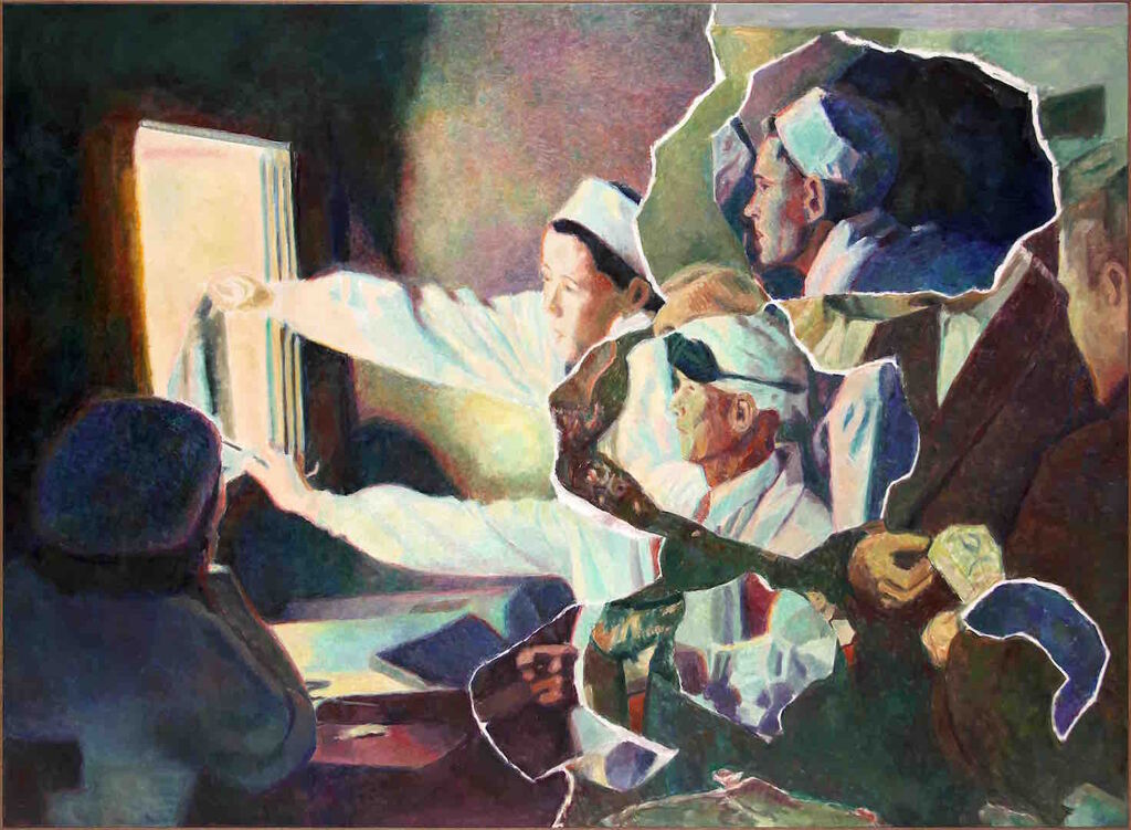 Exhibition - Ilya & Emilia Kabakov Paintings 2012–2015 - KEWENIG